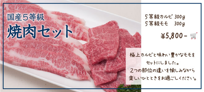 国産5等級焼肉セット