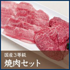 国産3等級焼肉セット　600g